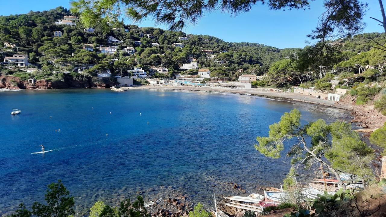 Les Bois Flottes . Plage De La Verne La Seyne-sur-Mer Eksteriør billede